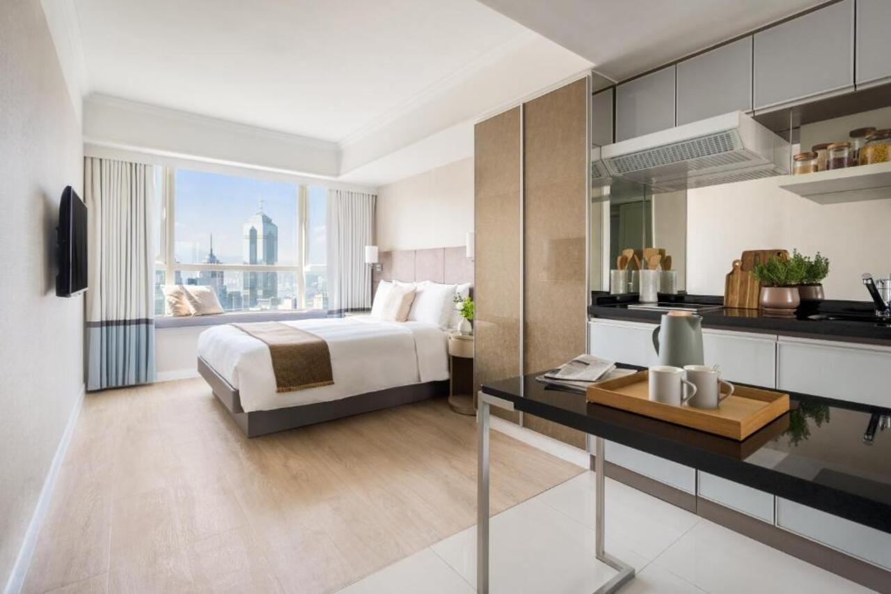 Two Macdonnell Road Aparthotel Hongkong Kültér fotó
